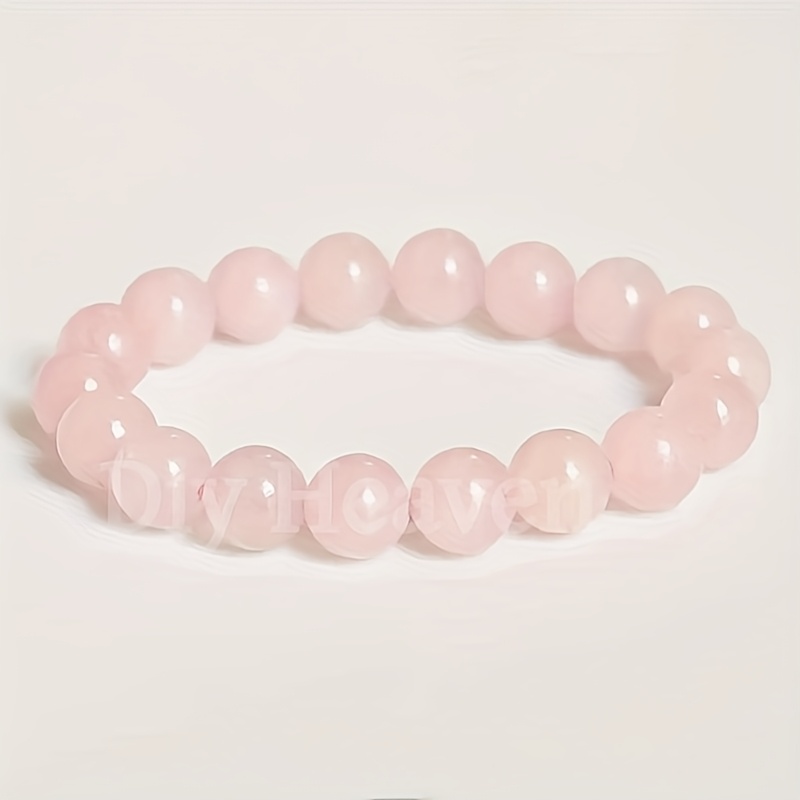 Natural Rose Quartz Bracelet Set, 2/3/4pcs, Elegant Gift